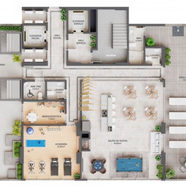 APTO 3 SU�TES  MEIA PRAIA   802