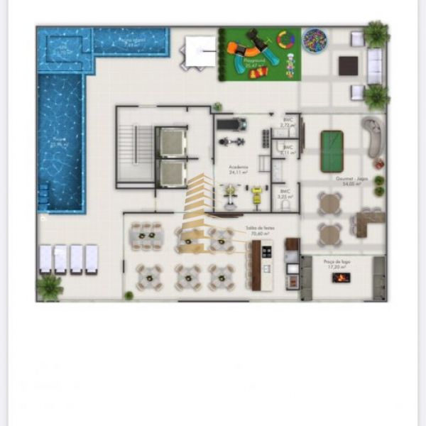APARTAMENTO NOVO - 3 SU�TES EM MEIA PRAIA