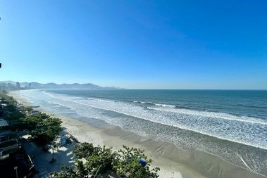 Frente mar 3 quartos aluguel ver�o Meia Praia